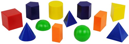 Albatros Hengelsport set di forme geometriche giocattolo - 12 pezzi educativo colorato-3