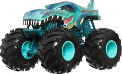 Hot Wheels auto giocattolo Monster Truck MEGA-WREX 1:24 blu