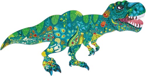 Hape puzzle dinosauro - puzzle da pavimento lucido 200 pezzi bambini-3