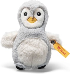 Steiff peluche pinguino sonaglio giocattolo da afferrare 11 cm morbido