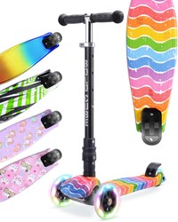 BOLDCUBE Grande monopattino a 3 ruote - Unicorn Land