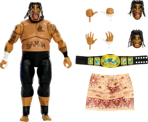 Mattel action figure WWE Ultimate Edition Umaga 15 cm giocattolo