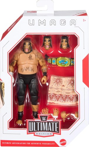 Mattel action figure WWE Ultimate Edition Umaga 15 cm giocattolo-3