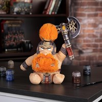 Lamaze peluche giocattolo Warhammer Fyreslayer grigio multicolore-2