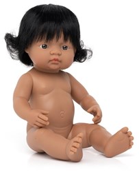 Bambola Miniland ragazza latina 38cm - bambola giocattolo educativa