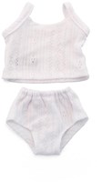 Miniland set intimo bambola bianco 40cm abbigliamento tessile