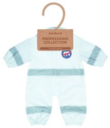 Miniland abbigliamento bambola astronauta 38cm - gioco di ruolo educativo