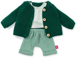 Miniland abbigliamento bambola ragazzo 38cm set - outfit bambola cotone