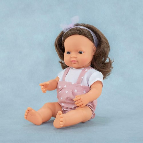 Miniland Bambola Ragazza Europea 38cm - Bambola realistica per bambini-2