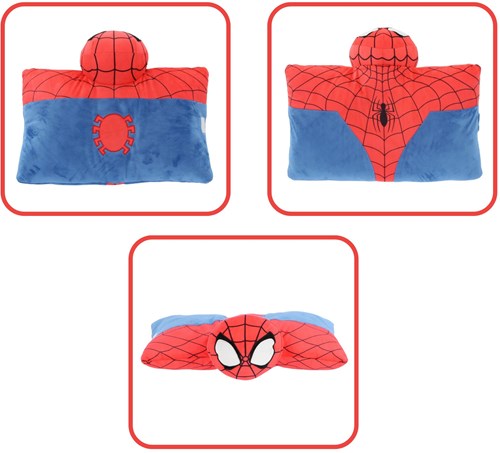 OttoSimon cuscino peluche Spiderman 2in1 Marvel 45x28cm supereroe-3