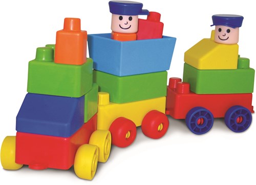 Edushape Mini Edu Treno in borsa - 30 pezzi