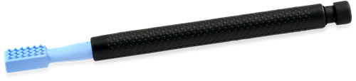 ARK Therapeutic strumento vibrante per la motricità orale nero per terapia Trillende mondmotoriektool voor spraak-, eet- en sensorische vaardigheden, onder begeleiding.
