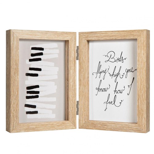 Henzo Fotolijst piano tweeluik 13x18cm