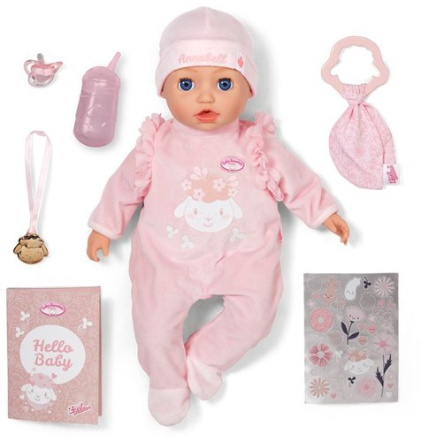 Bambola Baby Annabell 43cm interattiva - bambola realistica giocattolo