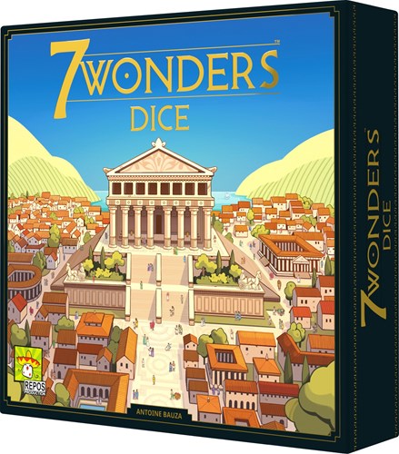 Asmodee gioco di dadi 7 Wonders Dice gioco da tavolo strategico 2-7 giocatori-2