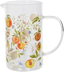 Decoris caraffa vetro pesca 1 litro trasparente brocca tavola