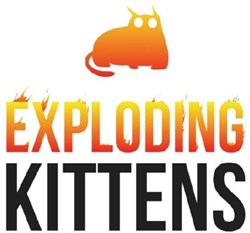 Exploding Kittens Zombie Kittens gioco di carte strategico per feste