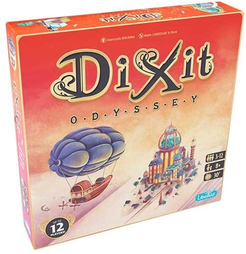 Asmodee Dixit Odyssey gioco di carte - Gioco da tavolo inglese per 3-12 giocatori