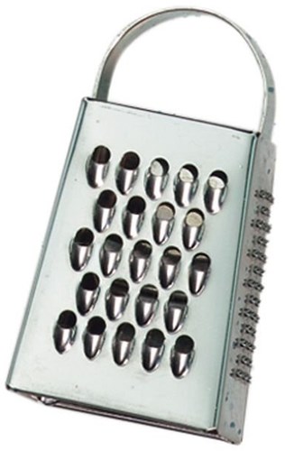 nic grattugia giocattolo - 4 lati in acciaio inox per bambini