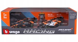 Bburago F1 McLaren set auto da corsa Lando Norris 1:43 - 4 modelli