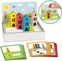 Jumbo Logic City giocattolo educativo - gioco di logica colorato per bambini-3