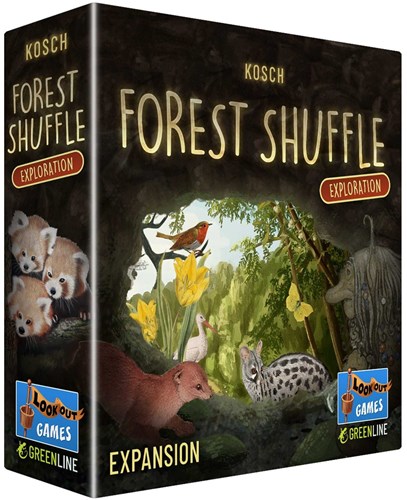 Asmodee gioco di carte espansione Forest Shuffle Exploration con 55 carte