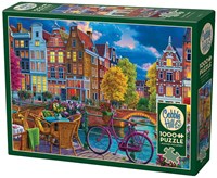 Cobble Hill puzzle 1000 pezzi - Strada Accogliente puzzle adulti