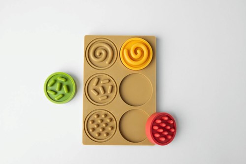 Mom's Care giocattolo sensoriale puzzle cerchi educativo e sicuro-2