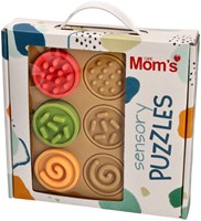 Mom's Care giocattolo sensoriale puzzle cerchi educativo e sicuro