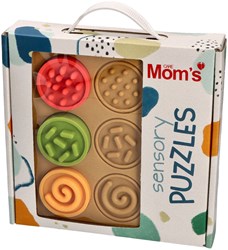 Mom's Care giocattolo sensoriale puzzle cerchi educativo e sicuro