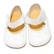Asi scarpe per bambole pelle verniciata bianca 43-57cm - accessori bambole