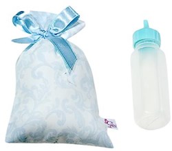 Asi accessori bambola biberon con borsetta - blu - giocattolo bambola