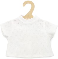 Asi abbigliamento per bambole - t-shirt in cotone bianca maniche corte moda bambole