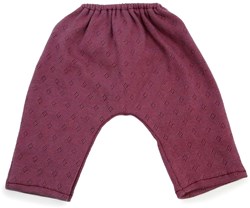 Asi abbigliamento bambola pantaloni lunghi cotone rosa scuro outfit bambola