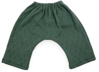 Asi abbigliamento per bambole pantaloni lunghi cotone verde scuro outfit