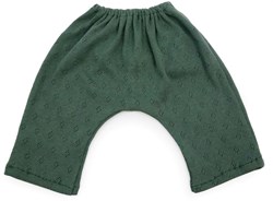 Asi abbigliamento per bambole pantaloni lunghi cotone verde scuro outfit