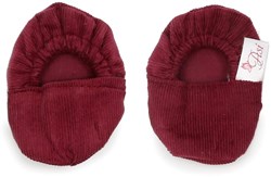 Asi abbigliamento bambola scarpe morbide bordeaux - accessorio bambola