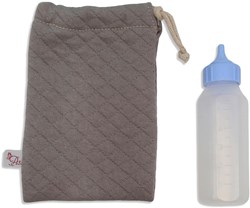 Biberon per bambole Asi accessorio giocattolo grigio caldo plastica