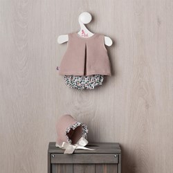Asi abbigliamento per bambole set estivo a pois - outfit multicolore