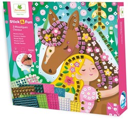 Sycomore giocattolo mosaico cavalli creativo per bambini 5 anni+