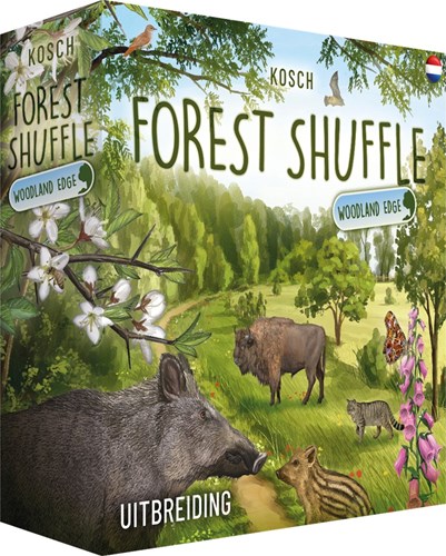 Asmodee gioco di carte Forest Shuffle Woodland Edge espansione gioco