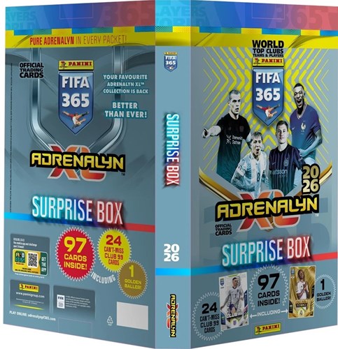 Calendario dell'Avvento carte calcio Asmodee Adrenalyn XL FIFA365 25/26-2