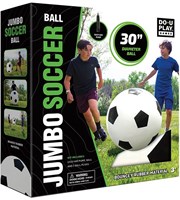 DoUPlay Pallone da Calcio Jumbo 76cm - Palla giocattolo per esterni-3