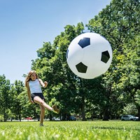 DoUPlay Pallone da Calcio Jumbo 76cm - Palla giocattolo per esterni