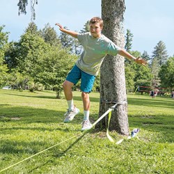 Trelines slackline giocattolo da esterno Classic Slackline 15m multicolore