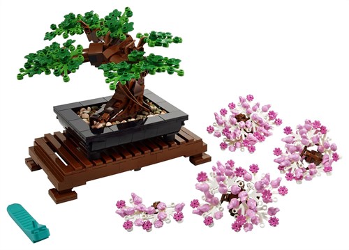 LEGO set bonsai da costruire - Botanical Collection - 10281 - regalo creativo-2