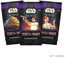 Fantasy Flight Games Star Wars Unlimited TCG Secrets of Power Booster Pack carte