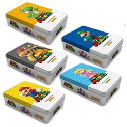 Asmodee Super Mario raccolta di adesivi Slim Tin divertimento da collezione