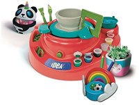 Clementoni Set da ceramica giocattolo creativo con tornio e argilla-3