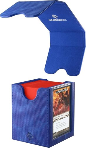 Gamegenic deckbox Squire Plus 100+ XL blu - Porta carte Commander-2